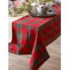image:imageDII Farmhouse Christmas Plaid Dining Table amp Kitchen Dcor Holiday Placemat Set 13x19 Red amp Green 6 Count70 Round