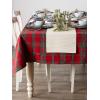 image:imageDII Farmhouse Christmas Plaid Dining Table amp Kitchen Dcor Holiday Placemat Set 13x19 Red amp Green 6 Count70 Round