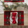 image:imageDII Farmhouse Christmas Plaid Dining Table amp Kitchen Dcor Holiday Placemat Set 13x19 Red amp Green 6 CountHoliday Placemat Set  13x19
