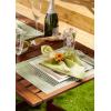 image:imageDII Farmhouse Stripe Woven Tabletop Collection Placemat Set 13x1725 Gray 6 PieceAntique Green
