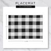 image:imageDII Farmhouse Stripe Woven Tabletop Collection Placemat Set 13x1725 Gray 6 PieceGray