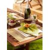 image:imageDII Farmhouse Stripe Woven Tabletop Collection Placemat Set 13x1725 Gray 6 PieceHoney Gold
