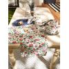 image:imageDII Garden Inspired Outdoor Tabletop Collection Water Resistant 14 x 72 Runner Floral