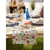 image:imageDII Garden Inspired Outdoor Tabletop Collection Water Resistant 14 x 72 Runner Floral