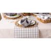 image:imageDII Gingham Check Tabletop Collection RedBlack Table Runner 14x72Grey