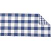image:imageDII Gingham Check Tabletop Collection RedBlack Table Runner 14x72Navy