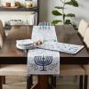 image:imageDII Hanukkah Tabletop Decoration Festival of Lights Celebration Dcor Placemat Set 20x20 Dove 4 PieceDove
