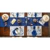 image:imageDII Hanukkah Tabletop Decoration Festival of Lights Celebration Dcor Placemat Set 20x20 Dove 4 PieceDove