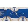 image:imageDII Hanukkah Tabletop Decoration Festival of Lights Celebration Dcor Placemat Set 20x20 Dove 4 PieceEmbroidered Menorah