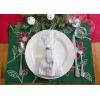 image:imageDII Hanukkah Tabletop Decoration Festival of Lights Celebration Dcor Placemat Set 20x20 Dove 4 PieceSilver Stripe
