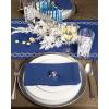 image:imageDII Hanukkah Tabletop Decoration Festival of Lights Celebration Dcor Placemat Set 20x20 Dove 4 PieceStar of David