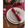 image:imageDII Holiday Dining Table Linen Collection Tartan Holly Plaid Christmas Table Runner 14x108 Red amp Green20 x 20 Set of 6