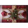 image:imageDII Holiday Dining Table Linen Collection Tartan Holly Plaid Christmas Table Runner 14x108 Red amp Green52 x 52 Rectangular