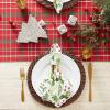 image:imageDII Holiday Dining Table Linen Collection Tartan Holly Plaid Christmas Table Runner 14x108 Red amp Green72 x 14 Rectangular