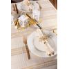 image:imageDII Holiday Dining Table amp Kitchen Dcor Metallic Fabric Christmas Table Runner 14x72 Red Tartan PlaidGold  Cream Plaid