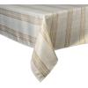image:imageDII Holiday Dining Table amp Kitchen Dcor Metallic Fabric Christmas Table Runner 14x72 Red Tartan PlaidGold  Cream Plaid