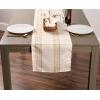 image:imageDII Holiday Dining Table amp Kitchen Dcor Metallic Fabric Christmas Table Runner 14x72 Red Tartan PlaidGold  Cream Plaid