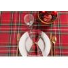 image:imageDII Holiday Dining Table amp Kitchen Dcor Metallic Fabric Christmas Table Runner 14x72 Red Tartan PlaidRed Tartan Plaid