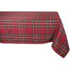 image:imageDII Holiday Dining Table amp Kitchen Dcor Metallic Fabric Christmas Table Runner 14x72 Red Tartan PlaidRed Tartan Plaid