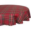 image:imageDII Holiday Dining Table amp Kitchen Dcor Metallic Fabric Christmas Table Runner 14x72 Red Tartan PlaidRed Tartan Plaid