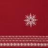 image:imageDII Holiday Nordic Dining Kitchen amp Table Dcor Collection Christmas Placemat Set 13x19 Jacquard Stripe Snowflake 4 PieceEmbroidered Snowflake