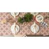 image:imageDII Holiday Nordic Dining Kitchen amp Table Dcor Collection Christmas Placemat Set 13x19 Jacquard Stripe Snowflake 4 PieceScandinavian Snowflakes Print