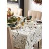 image:imageDII Holiday Sparkle Sprigs Collection Kitchen Dcor amp Table Decoration Christmas Table Runner 14x108 Green Dobby StripeChristmas Greenery