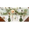 image:imageDII Holiday Sparkle Sprigs Collection Kitchen Dcor amp Table Decoration Christmas Table Runner 14x108 Green Dobby StripeChristmas Greenery