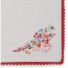 image:imageDII I Love Paris Collection Tabletop Placemat Set Pink Dobby Dots 6 PieceFleur Heart