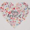image:imageDII I Love Paris Collection Tabletop Placemat Set Pink Dobby Dots 6 PieceFleur Heart