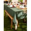 image:imageDII IndoorOutdoor ReUsable Tabletop Collection Tonal Lattice Machine Washable Table Runner 14x72 ArtichokeArtichoke