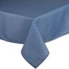 image:imageDII IndoorOutdoor ReUsable Tabletop Collection Tonal Lattice Machine Washable Table Runner 14x72 ArtichokeFrench Blue
