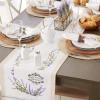 image:imageDII Lavender Fields Tabletop Collection Cotton Woven Placemat Set 13x19 4 Count72 x 14 Rectangular
