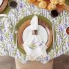 image:imageDII Lavender Fields Tabletop Collection Cotton Woven Placemat Set 13x19 4 CountNapkin Set  20x20
