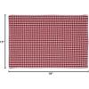 image:imageDII Merry Merry Collection Kitchen Placemat Set 13x19 Tango Houndstooth 6 Piece