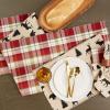 image:imageDII Mountain Trail Plaid Lodge Kitchen Accessories Table Runner 14x108 Big Game