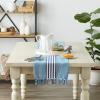 image:imageDII Multi Strip Kitchen Tabletop Collection Table Runner 14x72 Deep YellowDeep Blue
