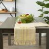 image:imageDII Multi Strip Kitchen Tabletop Collection Table Runner 14x72 Deep YellowDeep Yellow