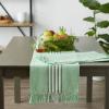 image:imageDII Multi Strip Kitchen Tabletop Collection Table Runner 14x72 Deep YellowGrass Green