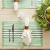 image:imageDII Multi Strip Kitchen Tabletop Collection Table Runner 14x72 Deep YellowGrass Green