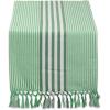 image:imageDII Multi Strip Kitchen Tabletop Collection Table Runner 14x72 Deep YellowGrass Green