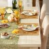 image:imageDII PVC Tabletop Collection Decorative Woven Basketweave Design Placemat Set 119x174 GrayNatural