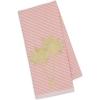image:imageDII Pineapple Collection Placemat Set Black 6 PieceFlamingo  Palms