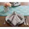 image:imageDII Polyester Embroidered Table Runner for Spring Garden Party Summer BBQ Baby Showers and Everyday Use  14x70 Arrows on Aqua BaseAqua Arrow