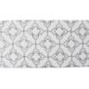 image:imageDII Polyester Embroidered Table Runner for Spring Garden Party Summer BBQ Baby Showers and Everyday Use  14x70 Arrows on Aqua BaseOffwhite Lattice