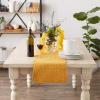 image:imageDII Quilted Farmhouse Collection Tabletop Table Runner 13x72 CranberryHoney Gold