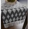 image:imageDII Southwest Colby Collection Tabletop Table Runner 15x72 BlackGrayBlackGray