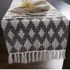 image:imageDII Southwest Colby Collection Tabletop Table Runner 15x72 BlackGrayDark BrownStone