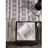 image:imageDII Southwest Colby Collection Tabletop Table Runner 15x72 BlackGrayFrench BlueStone
