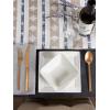 image:imageDII Southwest Colby Collection Tabletop Table Runner 15x72 BlackGrayFrench BlueStone